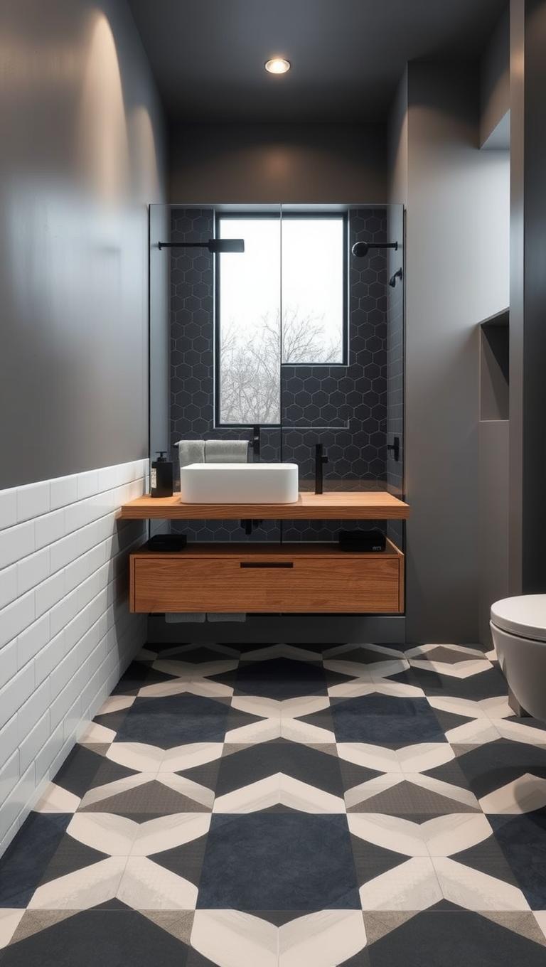 15 Stunning Bathroom Tile Ideas to Elevate Your Space – Interio Hubs