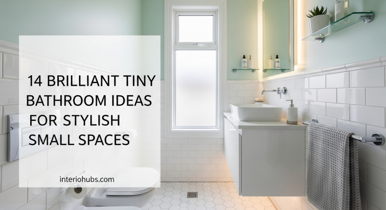 14 Brilliant Tiny Bathroom Ideas for Stylish Small Spaces