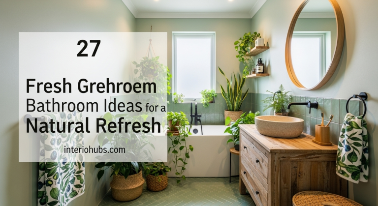 27 Fresh Green Bathroom Ideas for a Natural Refresh