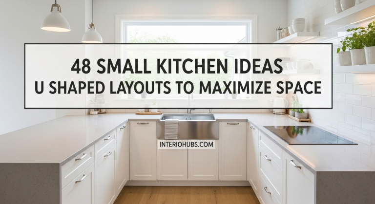 48 Small Kitchen Ideas U Shaped Layouts To Maximize Space