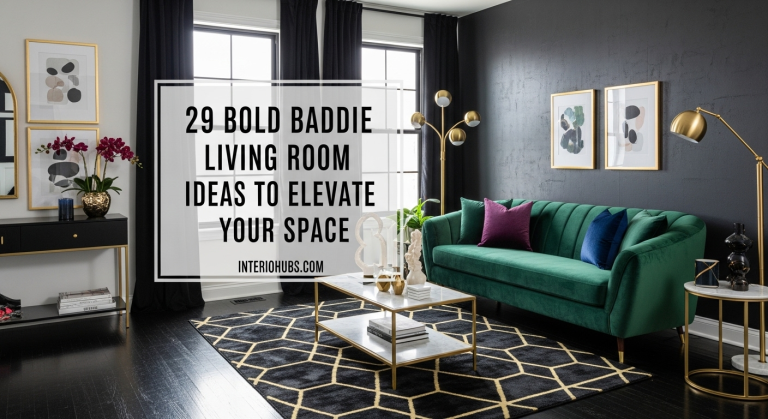29 Bold Baddie Living Room Ideas to Elevate Your Space