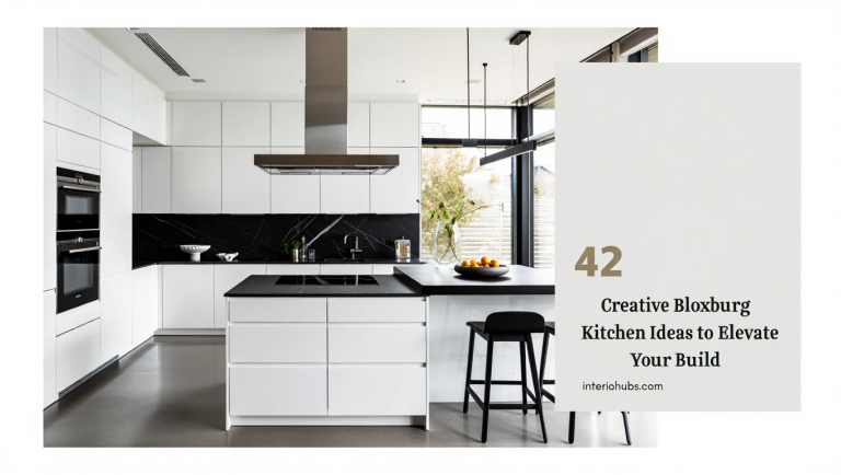 42 Creative Bloxburg Kitchen Ideas to Elevate Your Build