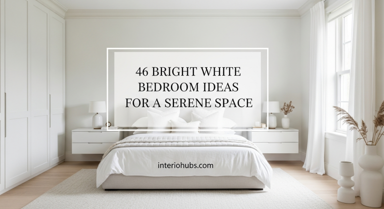46 Bright White Bedroom Ideas for a Serene Space