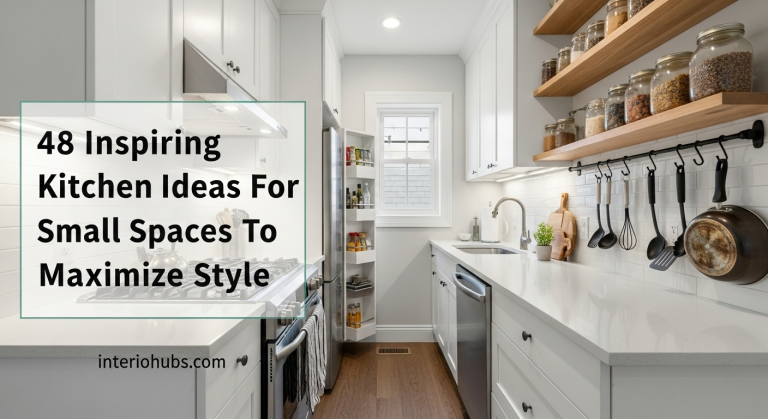 "48 Inspiring Kitchen Ideas For Small Spaces To Maximize Style