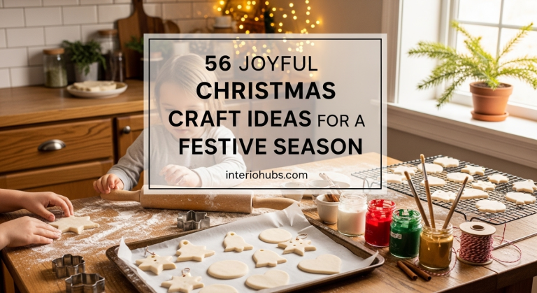 56 Joyful Christmas Craft Ideas for a Festive Season