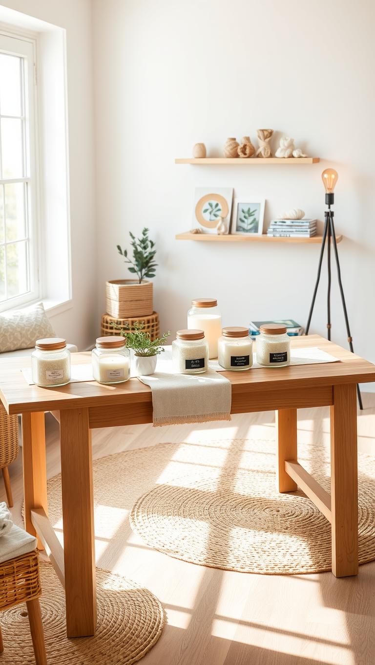Idea 29 Salt Jar Scented Candles