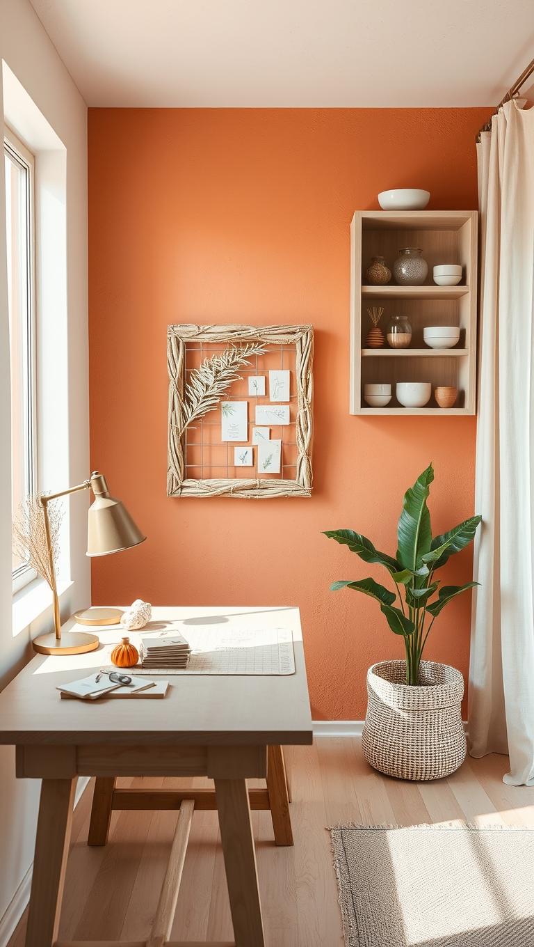Idea 44 Coral Palm Frond Framing