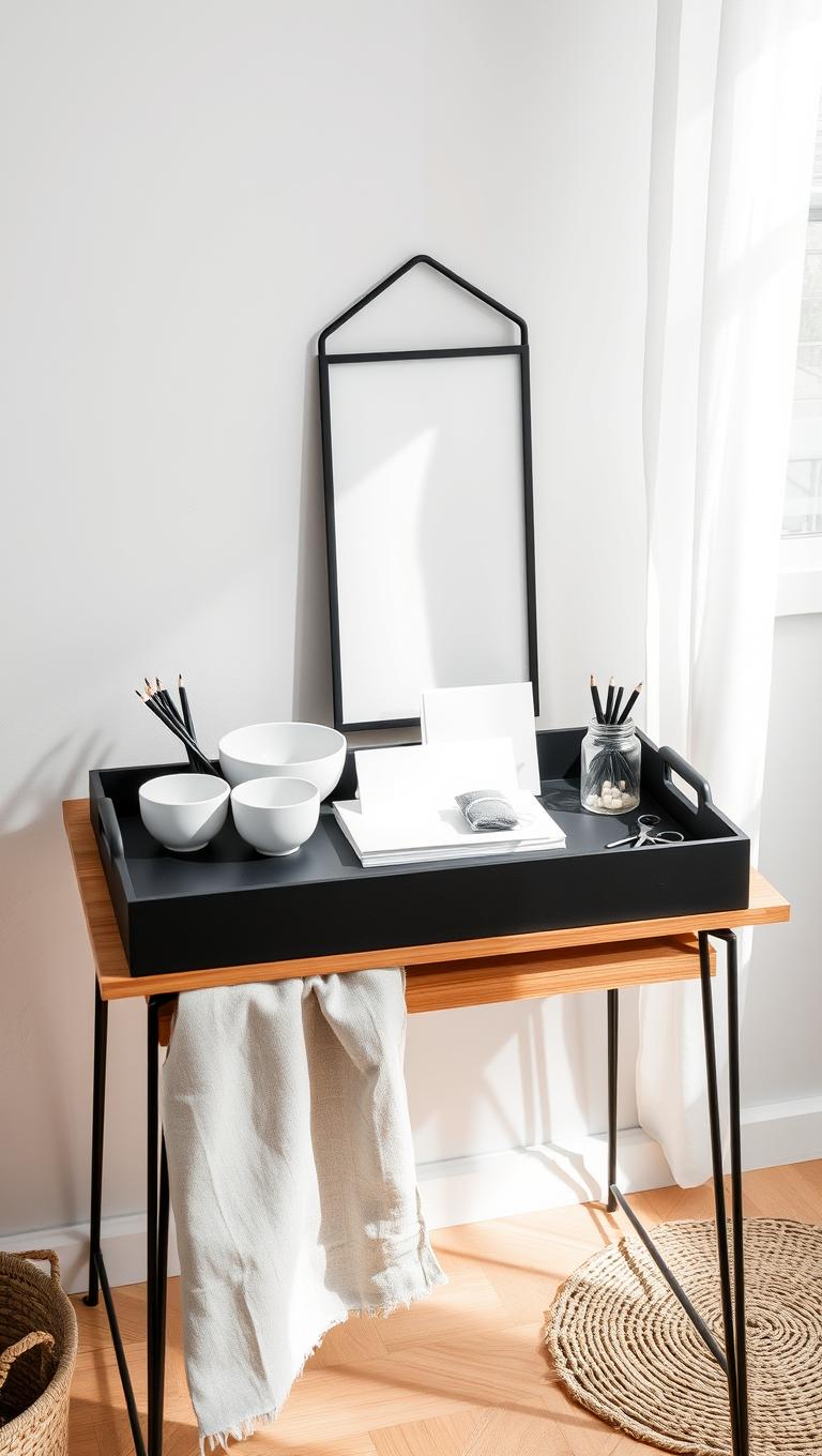 Idea 6 Monochrome Tray Decor