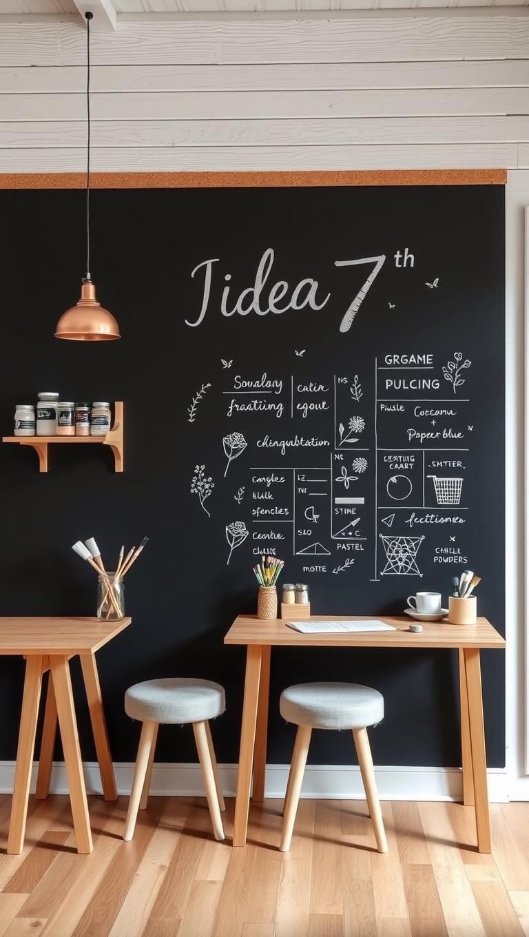 Idea 7 Chalkboard Wall Art