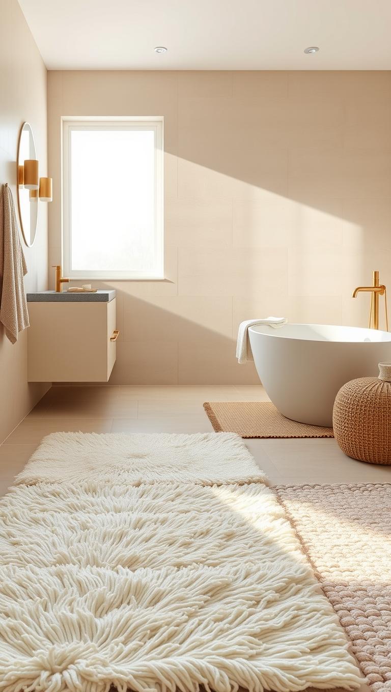 Mat Stack Neutral 33 Timeless Neutral Bathroom Ideas for a Calm Retreat – Interio Hubs