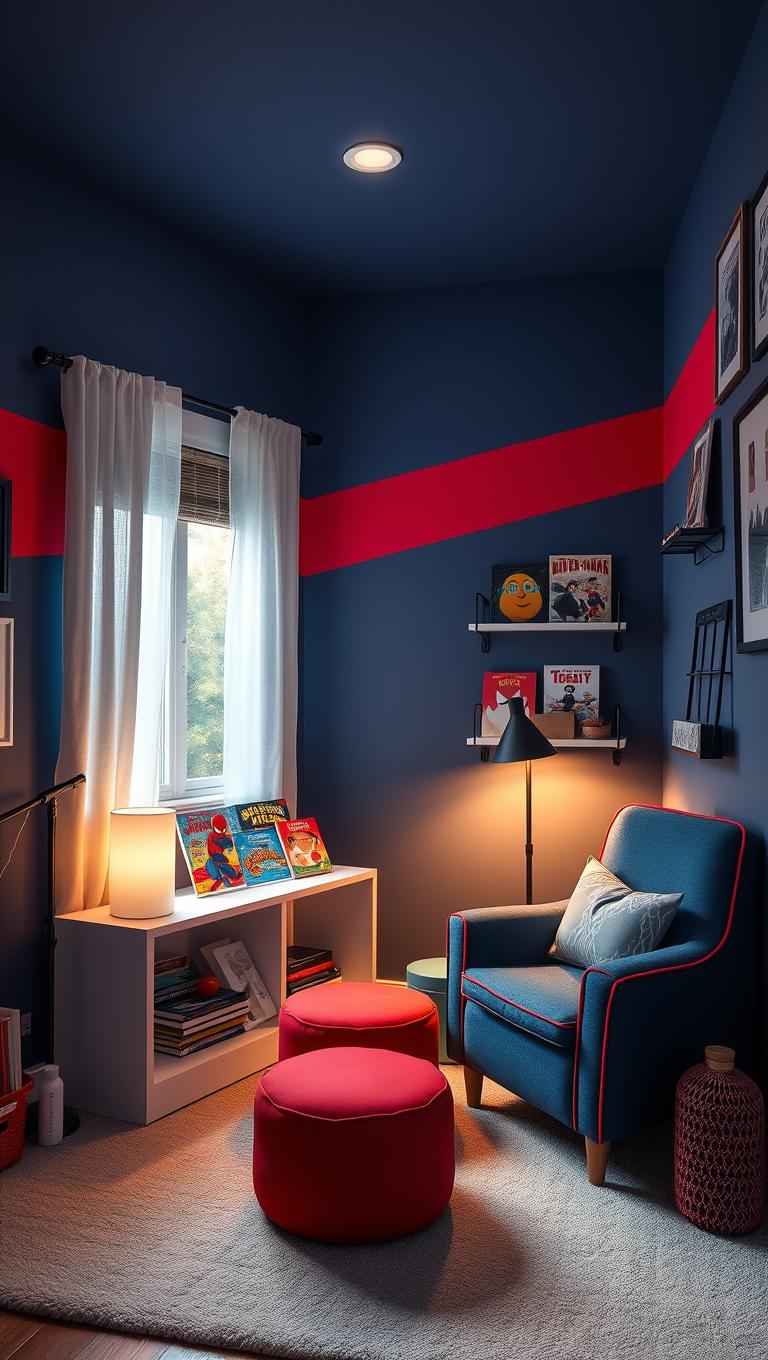 21. Create a Spider Man books and stories corner