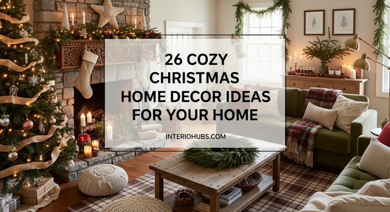 26 Cozy Christmas Home Decor Ideas for Your Home