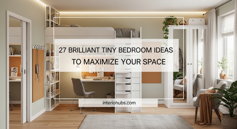 27 Brilliant Tiny Bedroom Ideas to Maximize Your Space