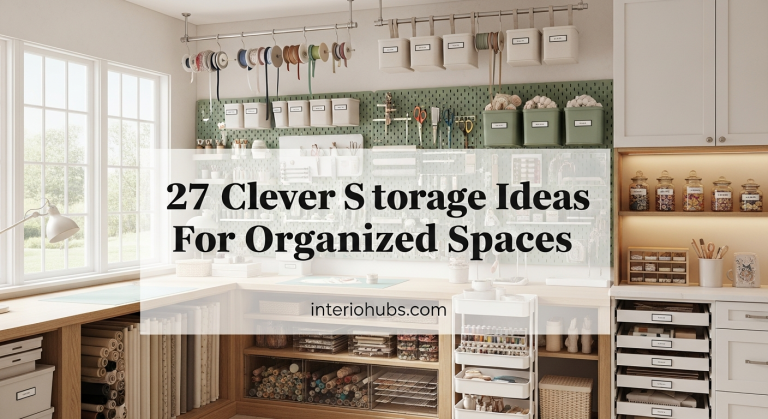 27 Clever Craft Storage Ideas For Organized Spaces