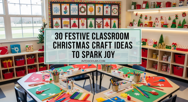 30 Festive Classroom Christmas Craft Ideas to Spark Joy