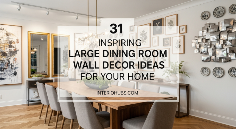 31 Inspiring Large Dining Room Wall Decor Ideas for Your Home