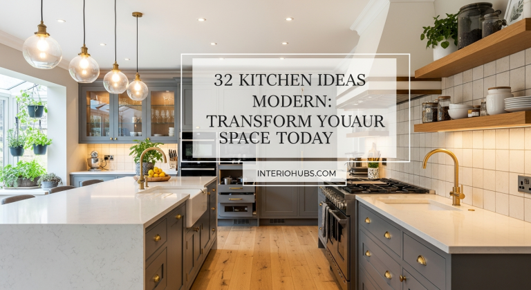 32 Kitchen Ideas Modern: Transform Your Space Today