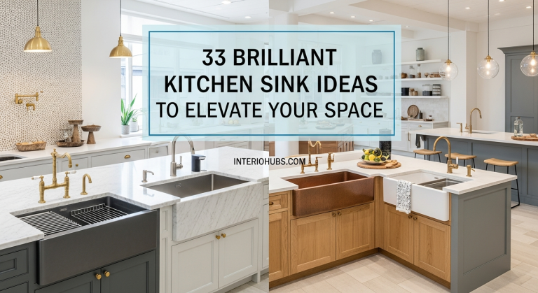 33 Fresh Kitchen Design Ideas to Elevate Your Space – Interio Hubs