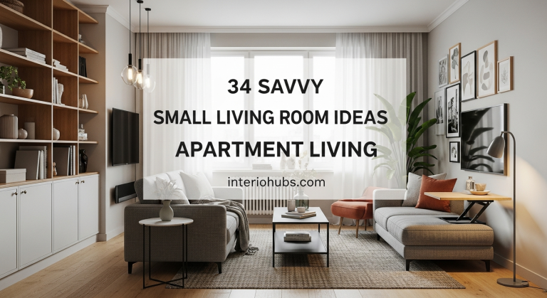34 Savvy Small Living Room Ideas Apartment Living