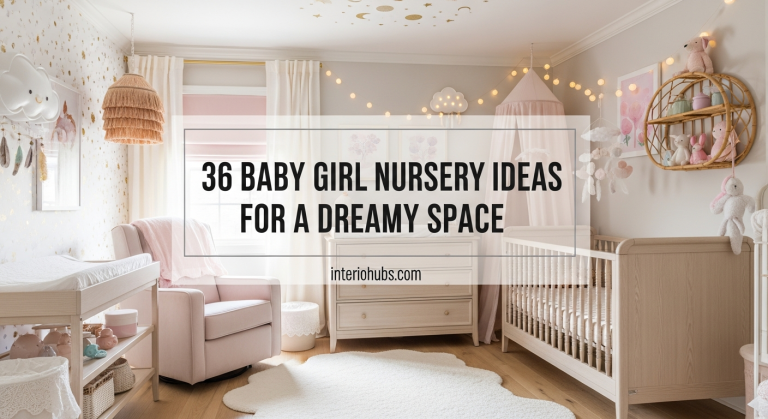 36 Baby Girl Nursery Room Ideas for a Dreamy Space