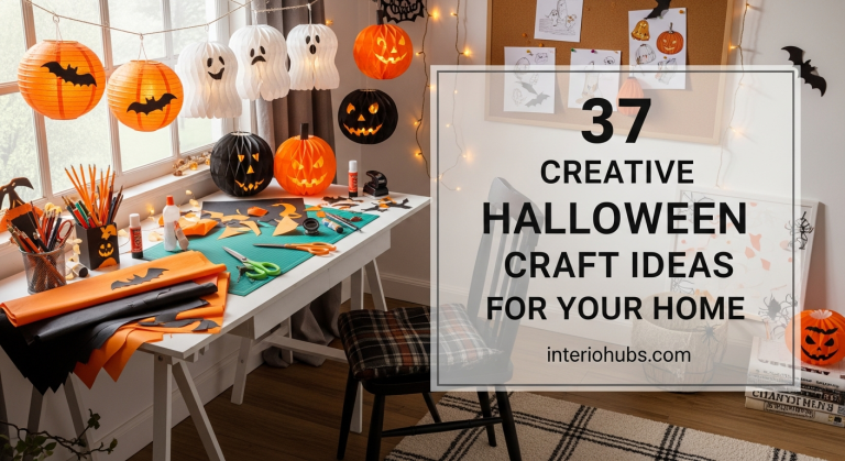 37 Creative Halloween Craft Ideas for Your Home