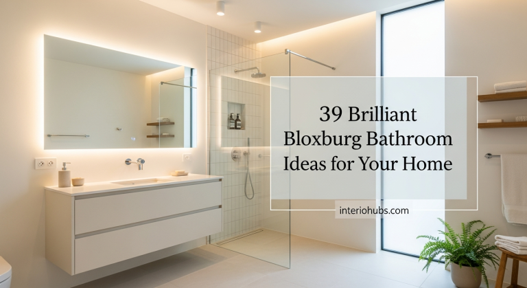 39 Brilliant Bloxburg Bathroom Ideas for Your Home