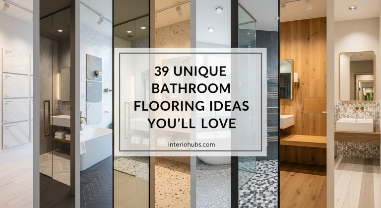 39 Unique Bathroom Flooring Ideas You Will Love