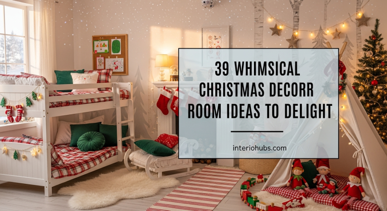 39 Whimsical Christmas Decor Kids Room Ideas to Delight