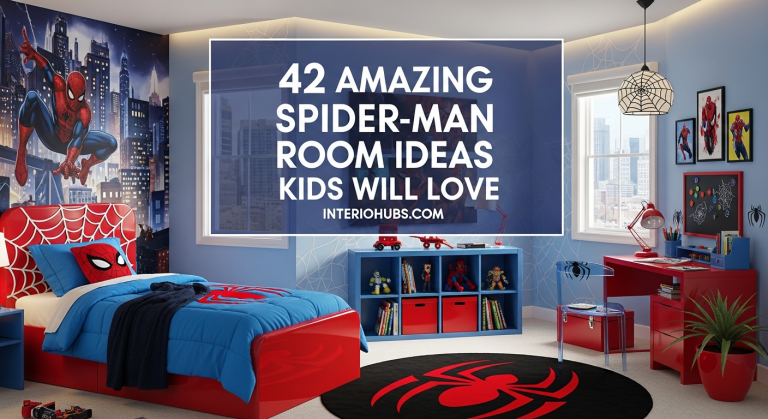 42 Amazing Spider Man Room Ideas Kids Will Love