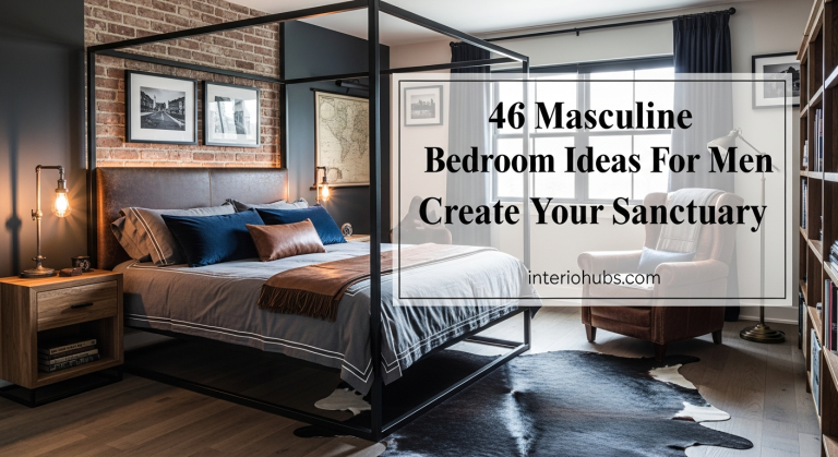 46 Masculine Bedroom Ideas For Men To Create Your Sanctuary