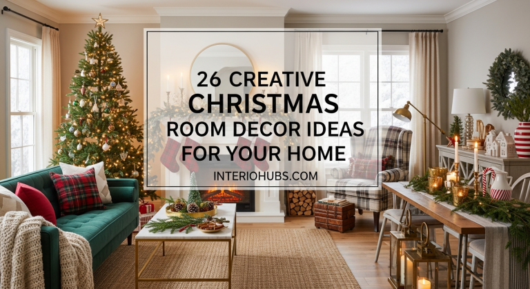 26 Creative Christmas Room Decor Ideas for Your Home