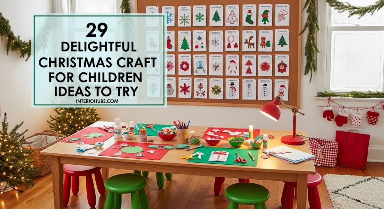 29 Delightful Christmas Craft for Children Ideas to Try