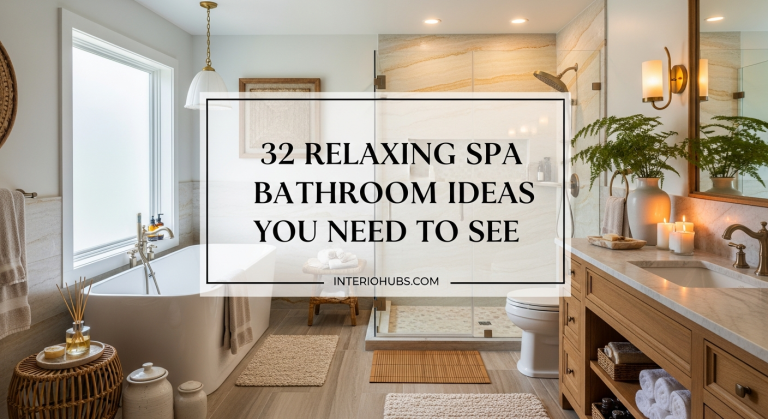 32 Relaxing Spa Bathroom Ideas You Need To See