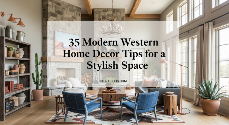 35 Modern Western Home Decor Tips for a Stylish Space